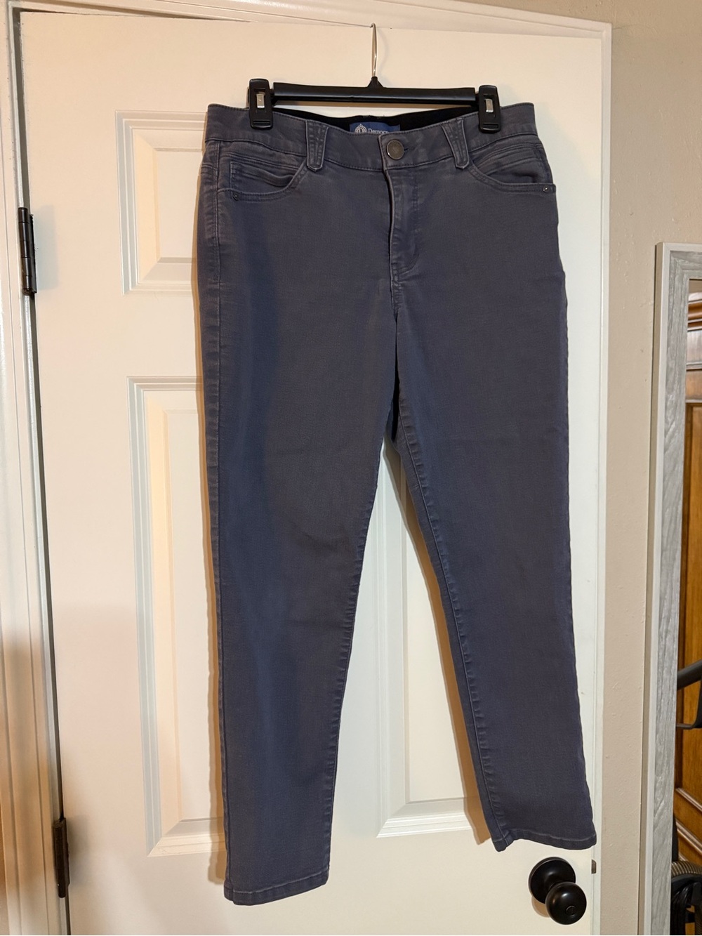 Democracy Gray Ab Tech Jeans- 10